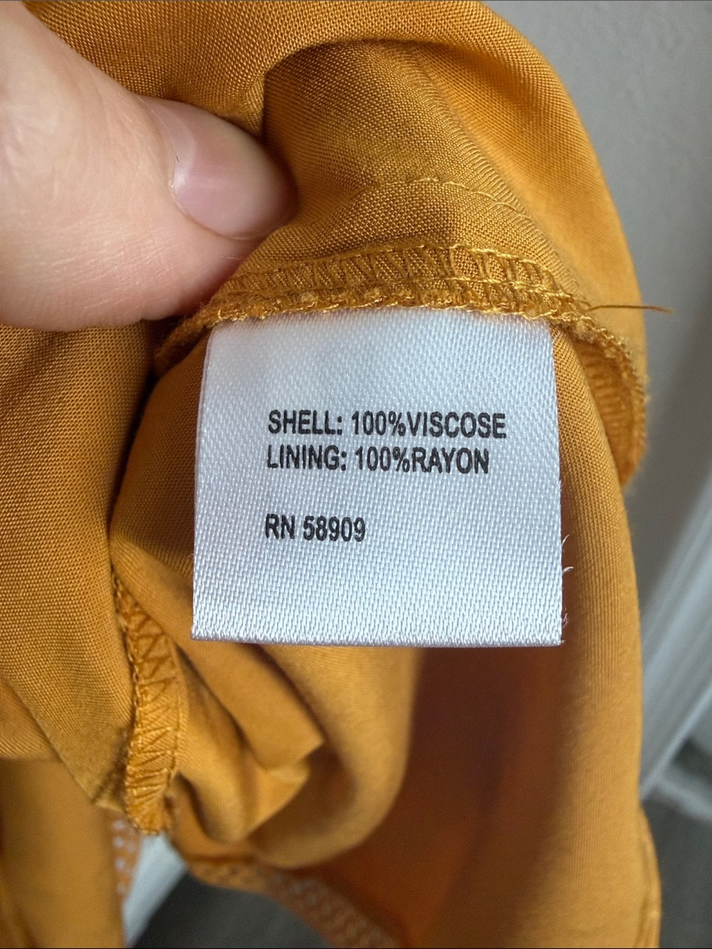 ANTONIO MELANI Mustard Midi Dress - Picture 5 of 5